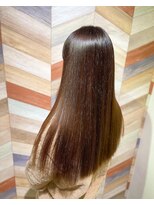 ヘアートゥリース(hair trees)&nbsp;ロングローレイヤースタイル