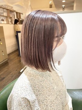 ヘアスペースブルーム エボリューション 庄内店(HAIR SPACE BLOOM evolution) インナーカラー/ダブルカラー/グレージュ/イヤリングカラー