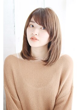 ウィズ 川口店(WIZ) ミディアム内巻きレイヤーロブ