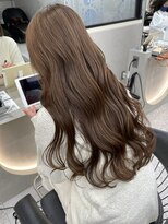 ロンド マーレ 天神大名店(Lond mare) 韓国ヘア 韓国風ヘア くびれ巻き 顔まわりカット レイヤー