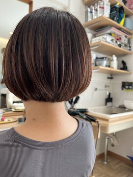 クーマ(kuuma) 大人かわいいボブスタイル