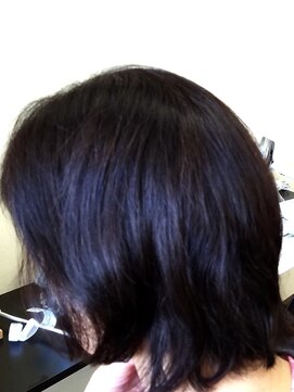 レイディバードカラー ヤオコー足利八幡店 根元の白髪染め(リタッチ)