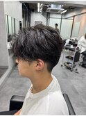 立体的センターパート