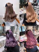 ネクストハラジュク(NEXT HARAJUKU)&nbsp;メルティーカラーフェミニンロング似合わせカット[原宿/表参道]