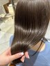 《7月、8月》【竹内 指名限定】盛れる顔周りカット＋艶髪水素カラー