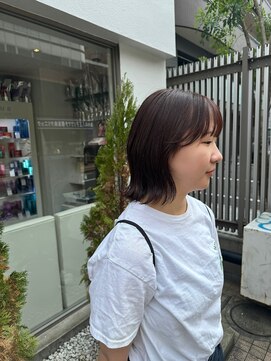 ヘアーアンドメイク シーク 八王子(HAIR&MAKE SeeK) ほんのり暖色カラー