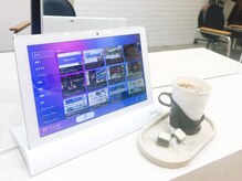 ◇充実のおもてなし◇も大好評！ドリンクと電子書籍のサービスあり、贅沢な美容室タイムをお過ごし下さい♪