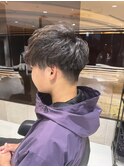 刈り上げマッシュ×ニュアンスパーマ