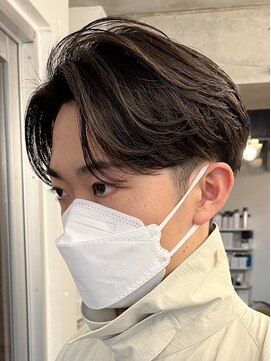 バイフィフス 原宿/表参道(by fifth) 韓国センターパートニュアンスパーマウルフマッシュツーブロック