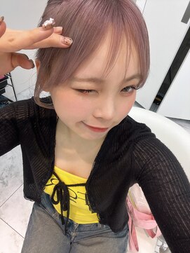 ロンドルピナス 小倉(Lond Lupinus) ブルーブラック/ワイドバング/美髪のススメ/外ハネボブ/北九州/