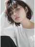 【透明感】アディクシーカラー＋カット　￥7000