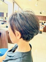 ヘアープレイス クリアライン 澄川店(hair place CLEAR LINE)&nbsp;丸いフォルムのショートカット