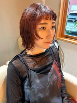 トップヘアーテラス(TOPHAIR TERRACE) ぱっつんニュアンスボブ