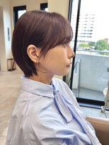 アローム(alom) 顔まわりレイヤーショートボブ