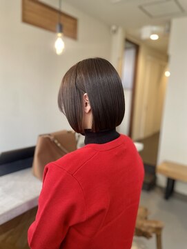 クリック(Click) クラゲヘアー/小顔に見せるヘア/ココアベージュ/北九州/小倉