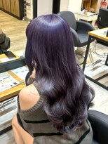 アトリエコア(Atelier Coa)&nbsp;太白区ダブルカラー髪質改善トリートメント黒髪ストレート