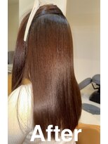 スリーク(SLEEK)&nbsp;SLEEK式髪質改善【縮毛矯正】アフター内側