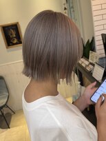 グロウ 渋谷西口(grow) グレージュ/切りっぱなしボブ