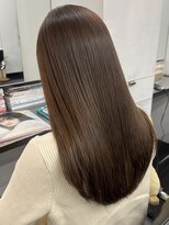シベルバレー 横浜(sibell) ストレートロングレイヤーミディアム髪質改善ストレートヘア