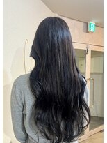 シヨン(ciyon.)&nbsp;暗髪アッシュ☆韓国くびれレイヤーロング