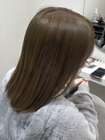 ベル サウス(BHEL south) 津市ロングレイヤーカットハッシュカット透明感カラー重めロング