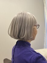 カミノワ(kaminowa)&nbsp;白髪率90%おすすめヘア/40代/50代/60代/白髪ぼかし/白髪染め