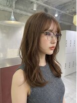 ジェムバイアルテフィーチェ(gem by artefice) シースルーマッシュウルフカットアンブレラカラーショートボブ