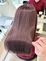 キュア 池袋(CURE) 7トーンブリーチなしピンクラベンダー×髪質改善 #027