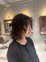 オーガニックトリコ 所沢(organic+tricot)&nbsp;20代30代ニュアンスパーマで一気にオシャレに！
