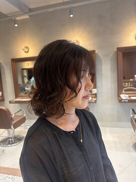 オーガニックトリコ 所沢(organic+tricot) 20代30代ニュアンスパーマで一気にオシャレに！
