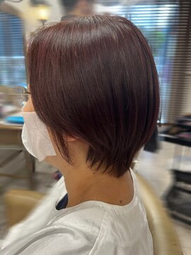 ミリ 府中(Mili) 襟足スッキリショートボブ