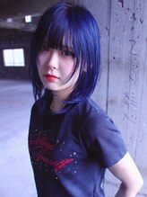 ルシティ(Le City) Blue【ブリーチ/ダブルカラー/髪質改善】
