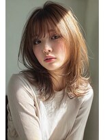 ルアナ(Luana)&nbsp;外ハネハイレイヤーミディ