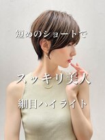 ロンドロゼ 池袋(Lond rose) ♪ ショート/オリーブベージュ/ボブ/30代40代50代/池袋