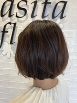 カシータ フロル 尾張旭店(Casita flor)&nbsp;スッキリボブ　グレージュカラー