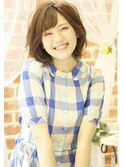 ハネても可愛い☆ナチュラルボブ
