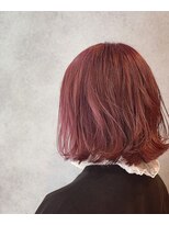 ヘアサロンエム 大宮東口(HAIR SALON M) 外ハネボブ/アッシュブラウン/ネオウルフ/デザインカラー