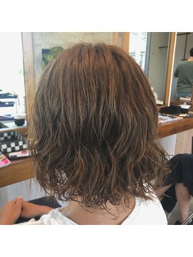 ラ メール ヘア デザイン(La mer HAIR DESIGN) ボブ×パーマ
