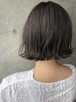 メルジーナ 浜松(MELGINA)&nbsp;【MELGINA】切りっぱなしボブ × くすみカラー