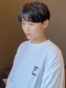 トップヘアー アヴェニュー 刈谷(TOPHAIR Avenue) ベリーショートパーマで可愛いお洒落ヘアに♪/メンズライク