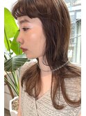 kico☆透明感涼しげヘア20代30代40代シースルバング