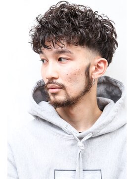 ルックグッドストア(LOOK GOOD STORE) ベリショパーマ スパイラルパーマ フェード 刈り上げ