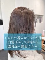 エムプラス 二子玉川(Mplus)&nbsp;【30代40代50代】艶髪カラー★明るい白髪ぼかし Mplusミズイデ