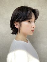 チェリーブラウンが可愛い☆フェミニンショートにイメチェン