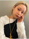ミニボブ×ハイトーンブロンド【MARIA】