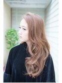 大人可愛いイメチェンモードヘアダークアッシュチェリーブラウン
