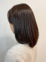 ハートボックス 四谷店(Heart box) 白髪の出始めも綺麗に染めれるミディアムスタイル