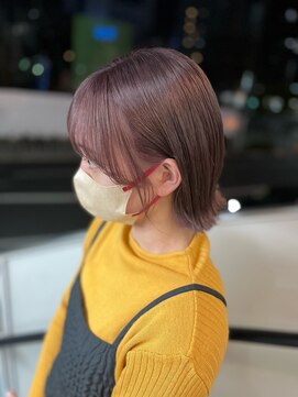 カーフリヘア ウル 千葉店(Kahuli hair Ulu) ピンクベージュ