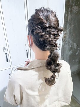 リコラックスビー(LICO LUXBE) 編み下ろしアレンジ