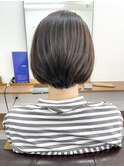 【白髪染め可】ボブショート ビフォアー＆アフター